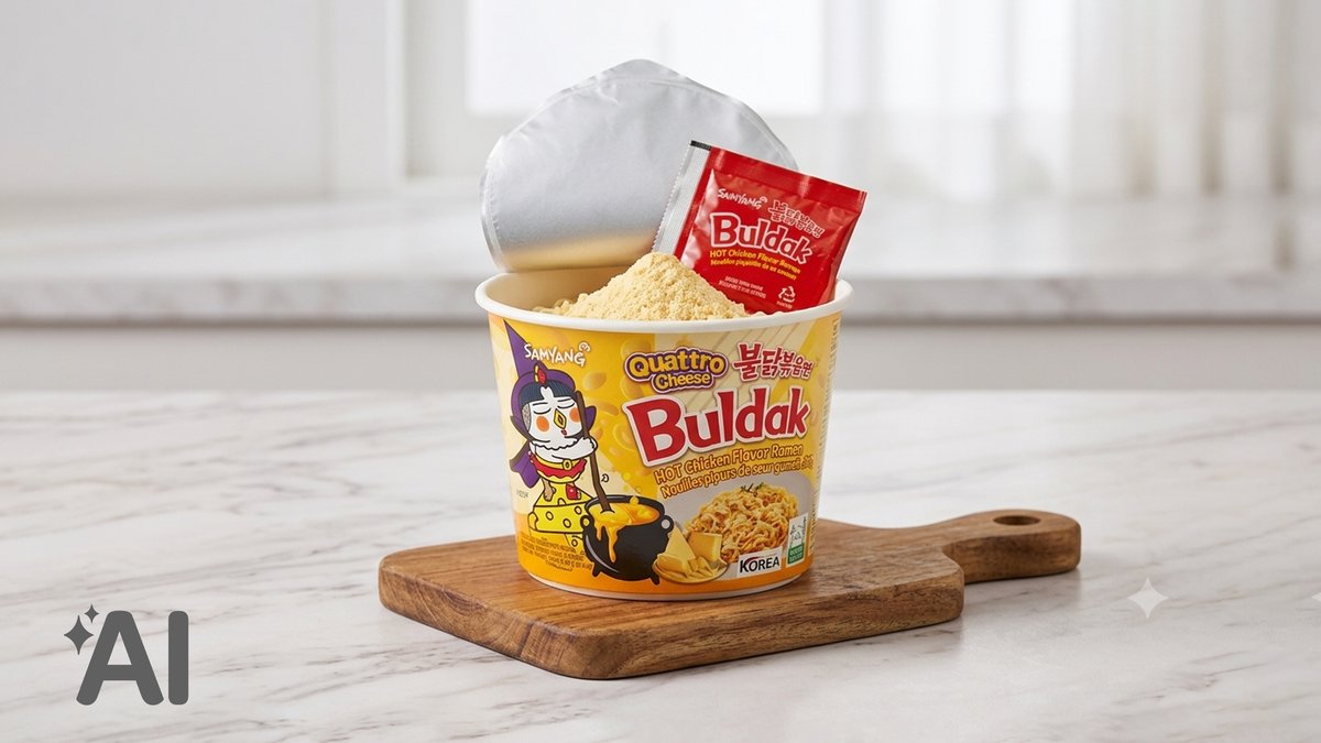 Buldak quattro cheese noodle cup-110g