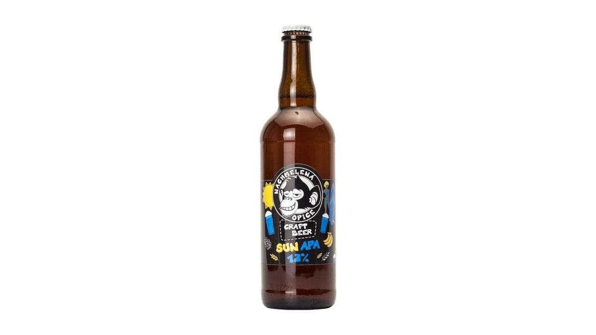 Nachmelená opice Sun APA, 750 ml