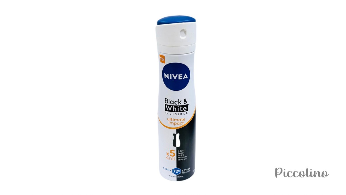 Deo Femrash 150 Ml Nivea B&W Ultimate Impact