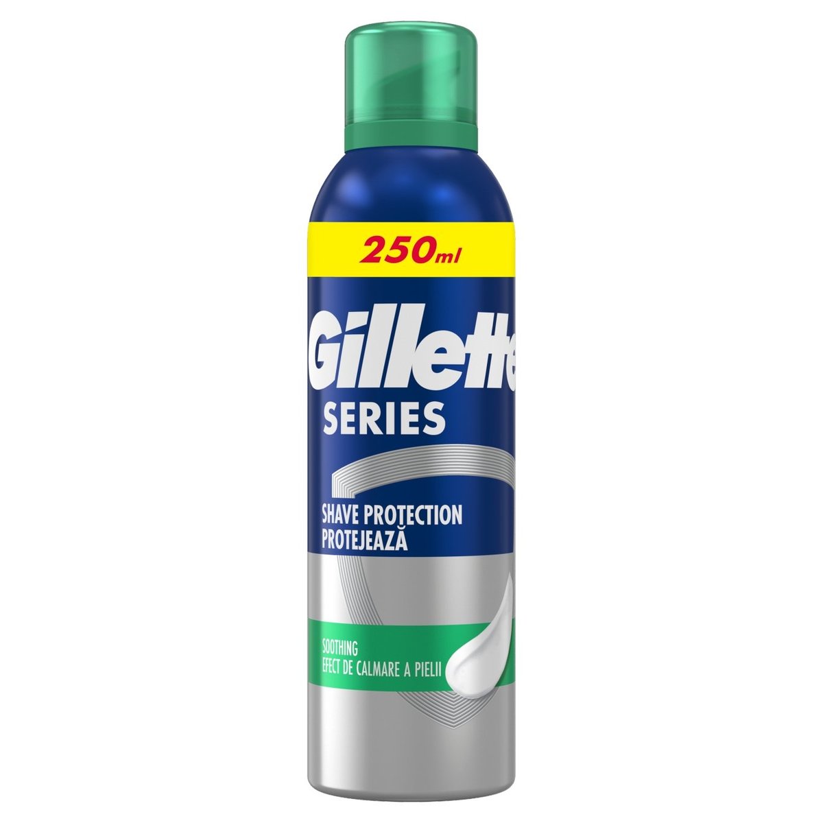 Gillette Series Zklidňující Pěna Na Holení S Aloe Vera, 250ml