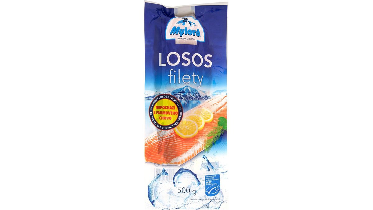 Mylord Losos filety MSC glazované 500 g