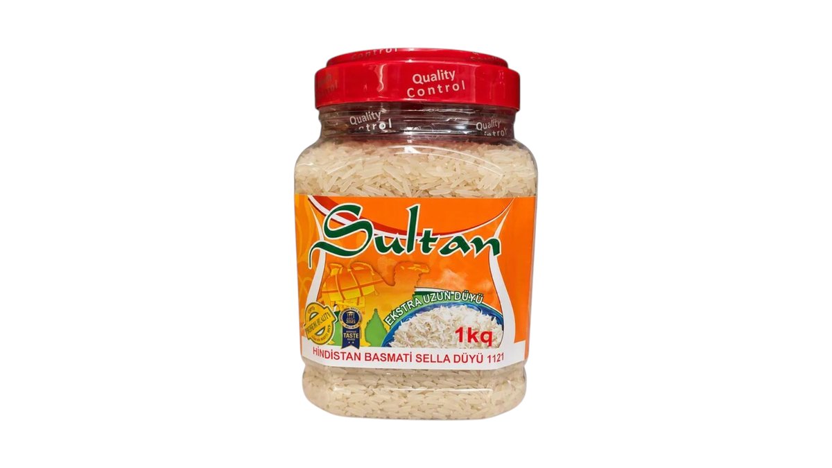 Sultan Basmati Düyü 1kq (pet şüşə)