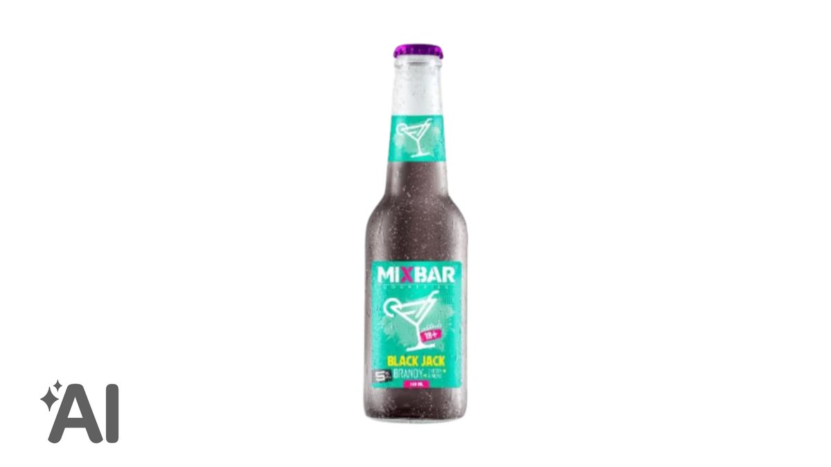 Mixbar Black Jack Alkoqollu Kokteyl 5% 0.33 L