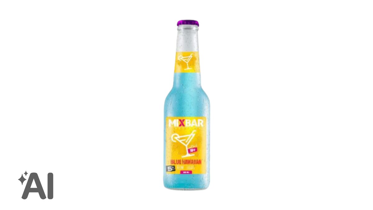 Mixbar Blue Hawaiian Alkoqollu Kokteyl 5% 0.33 L