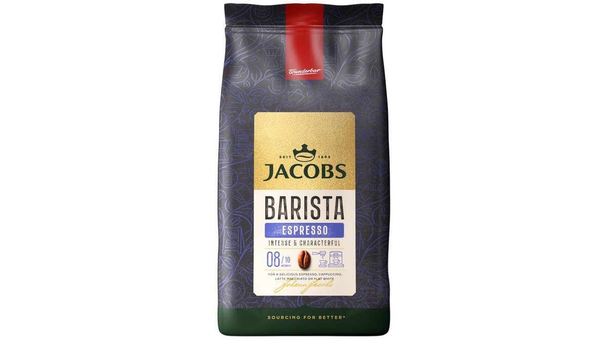Jacobs Barista Espresso zrnková káva 1000 g