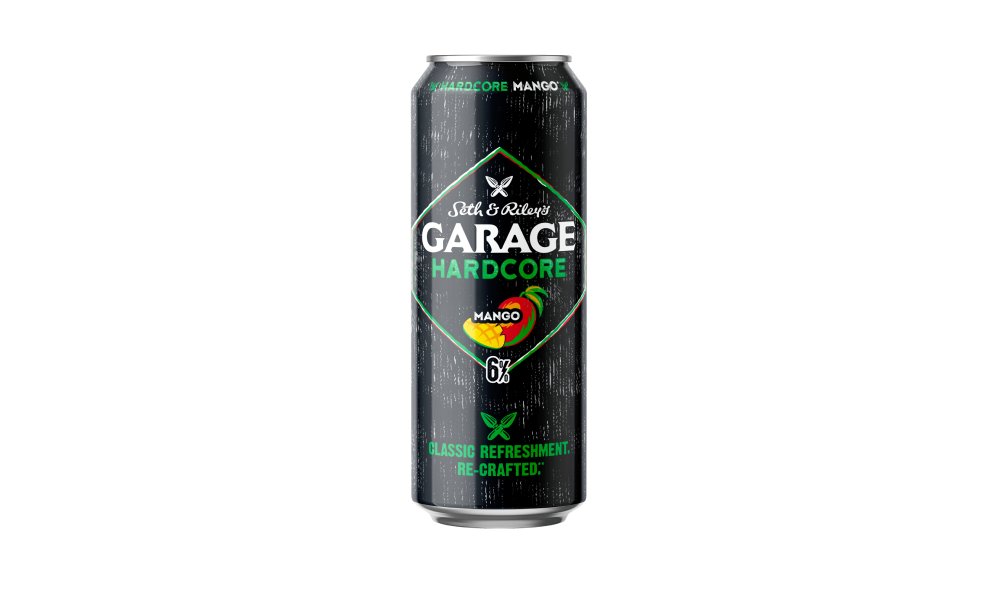 Пивной напиток S&R Garage Hardcore Mango 6% 0.43 л