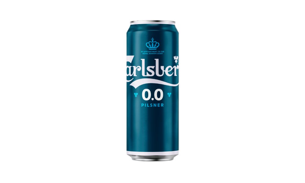 Пиво Carlsberg безалкогольное 0% 0.43 л