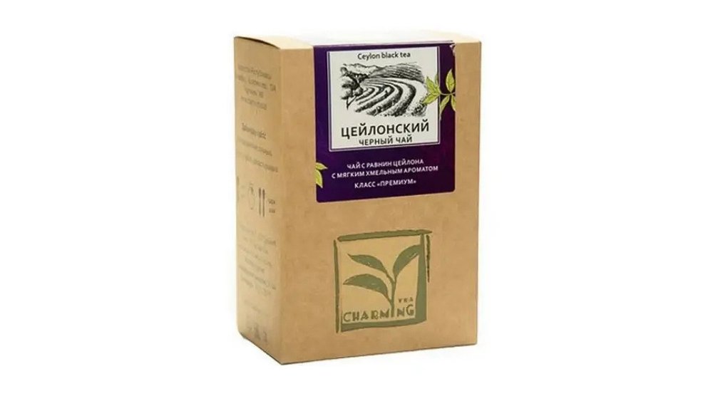 Чай CHARMING TEA Цейлонский черный Yellow 100г