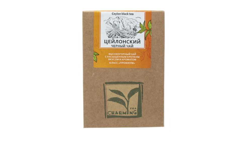 Чай Charming Tea FBOP черный цейлонский 180 г
