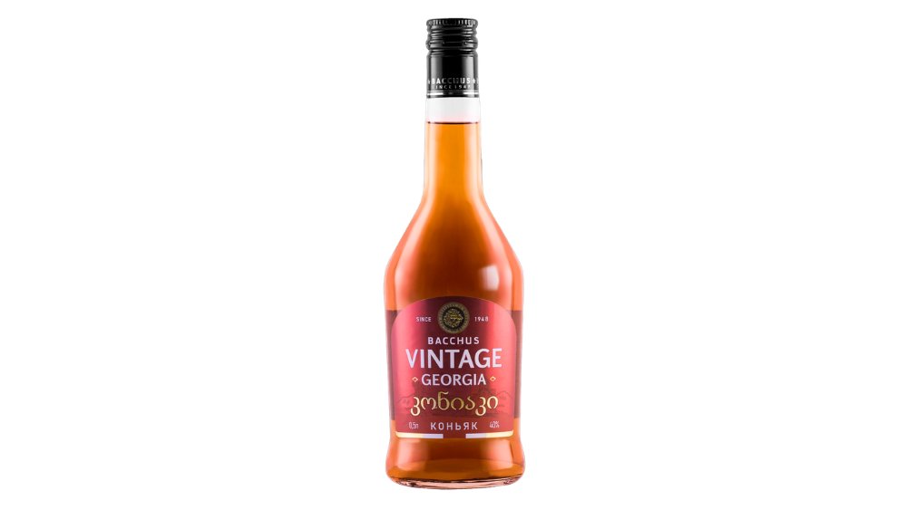 Коньяк Bacchus Vintage Georgia 3 звезды 0,5 л