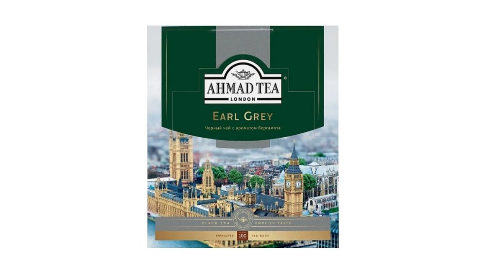 Чай Ahmad Tea Earl Grey черный 100 пакетиков