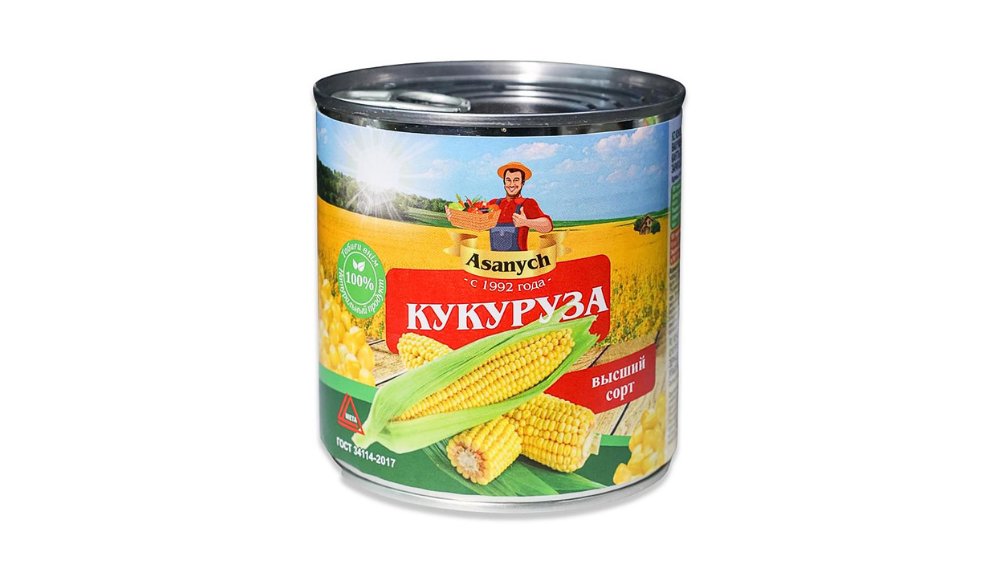 Кукуруза ASANYCH Консервированная 340г ж/б