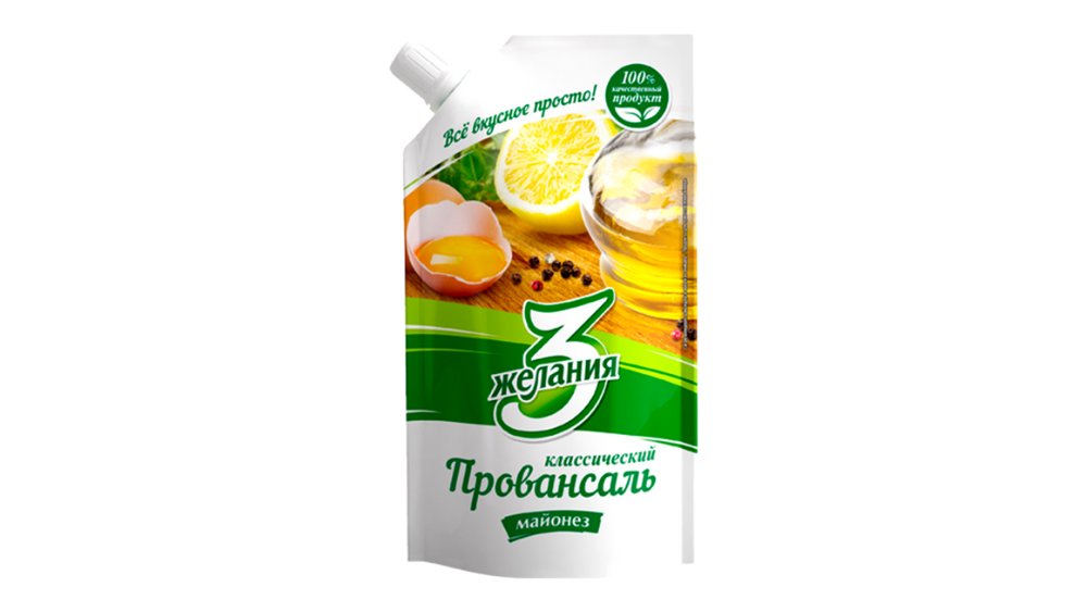 Майонез 3 Желания провансаль классический 50,5% 700г