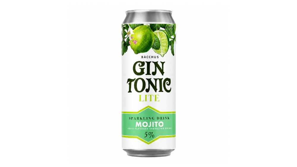 Напиток Gin Tonic Bacchus Lite Mojito 0,45 л