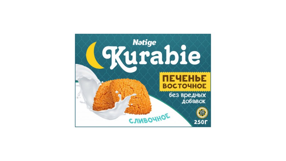 Печенье KURABIE NATIGE Сливочное 250г