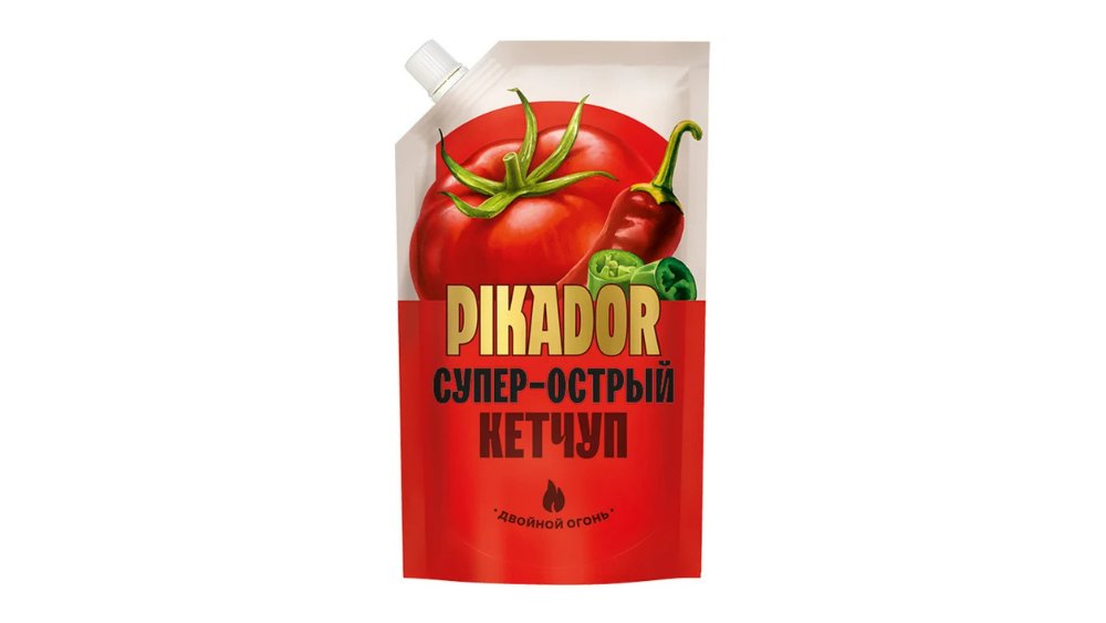 Кетчуп PIKADOR Супер острый 300г м/у