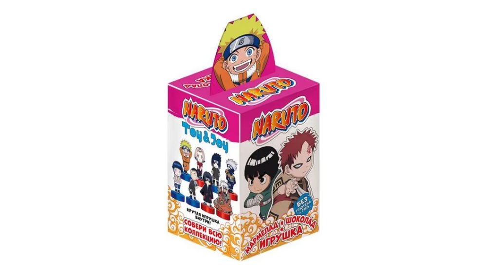 Набор Union Naruto Мармелад+Игрушка 35 г