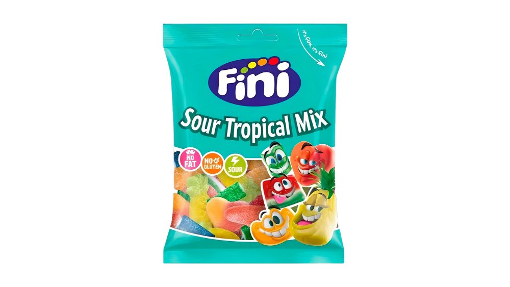 Мармелад FINI Жевательный Tropical Mix Sour Кислые 90г