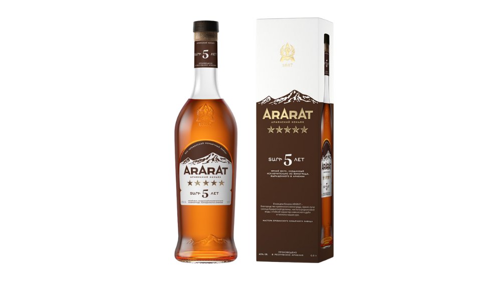 Коньяк АРАРАТ 5* 0,7л с/б кор