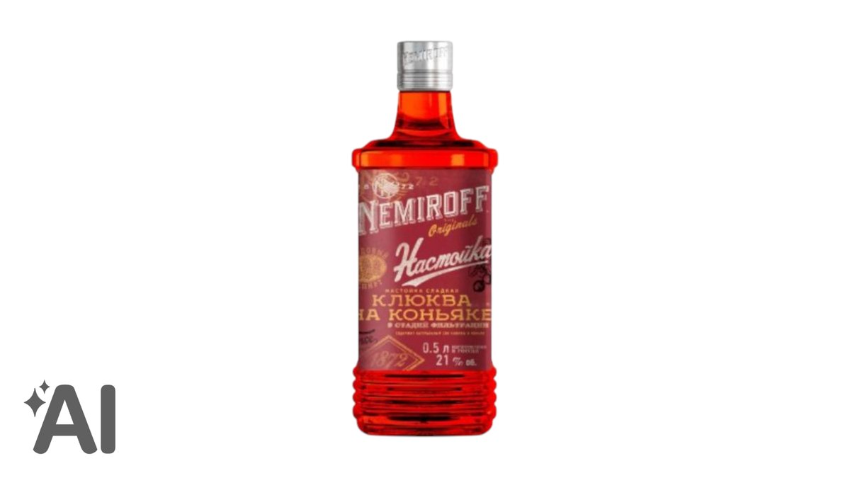Nemiroff Cranberry Likör 0.5 L