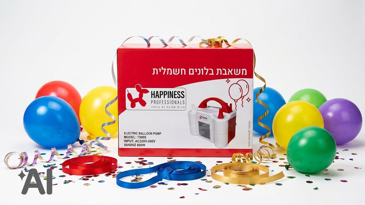 משאבת בלונים חשמלית