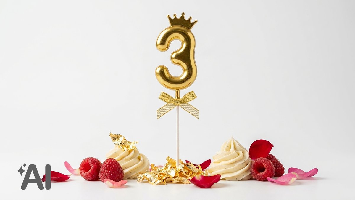 טופר לעוגה -מספר עם כתר-3