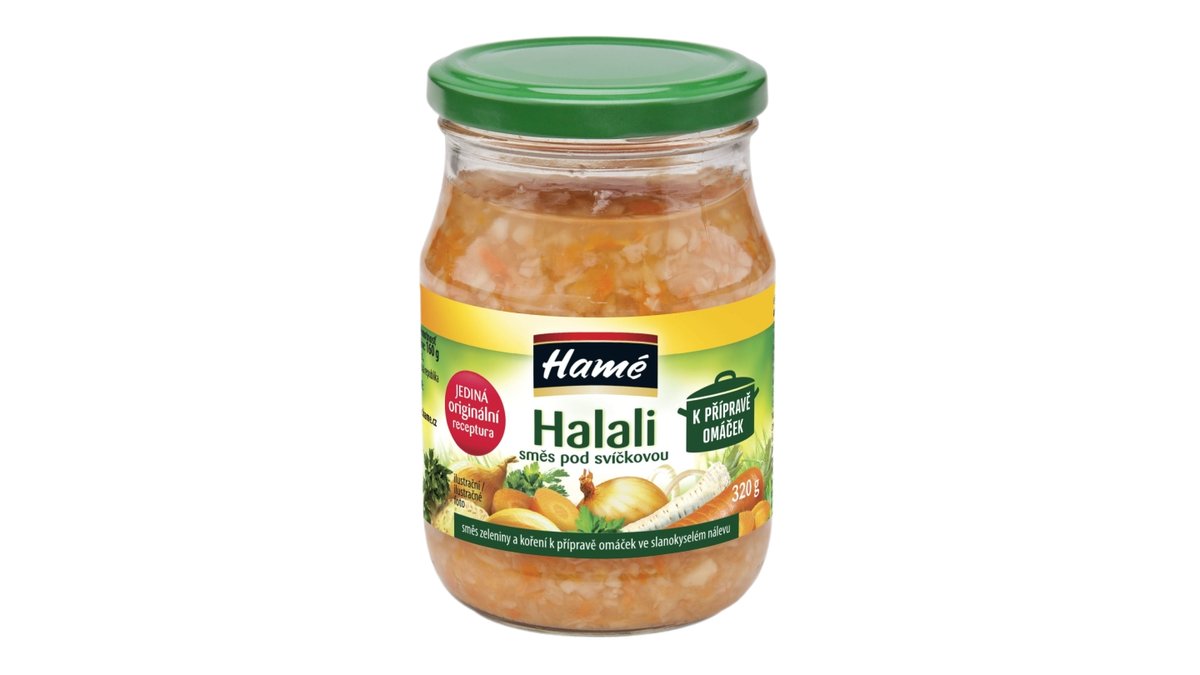Hamé Halali směs pod svíčkovou