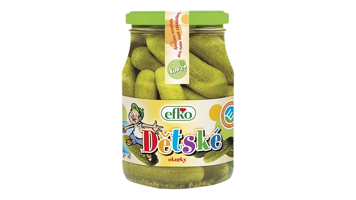 Efko dětské okurky