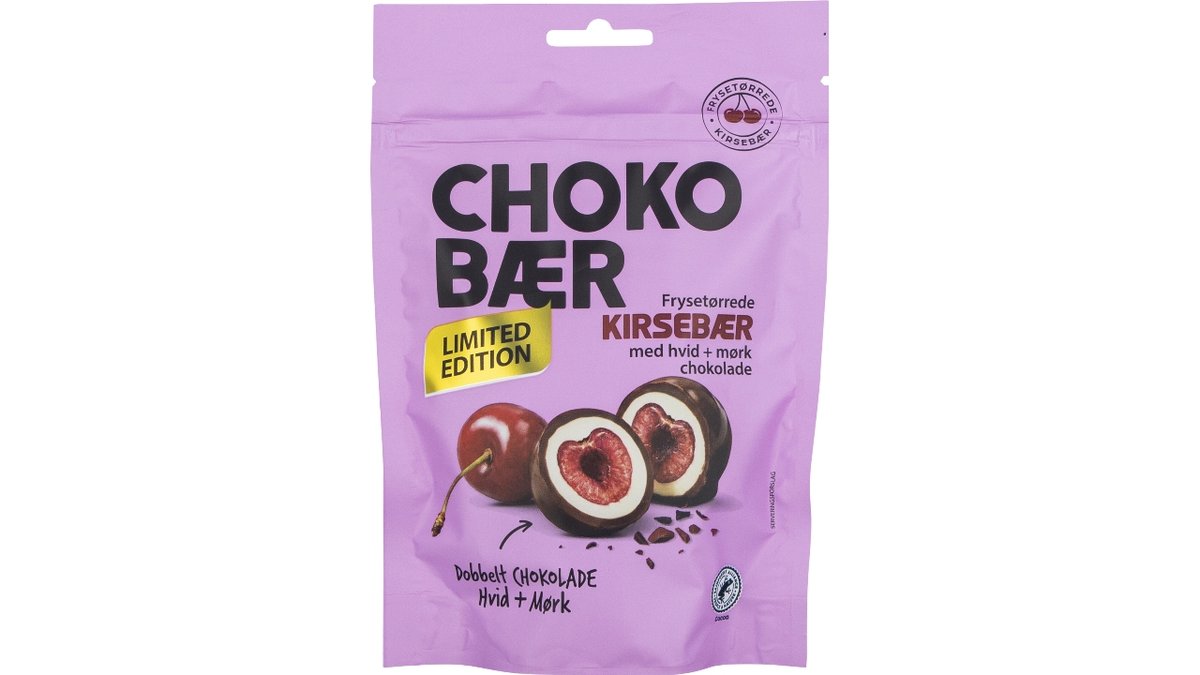 Chokobær kirsebær limited 80 g