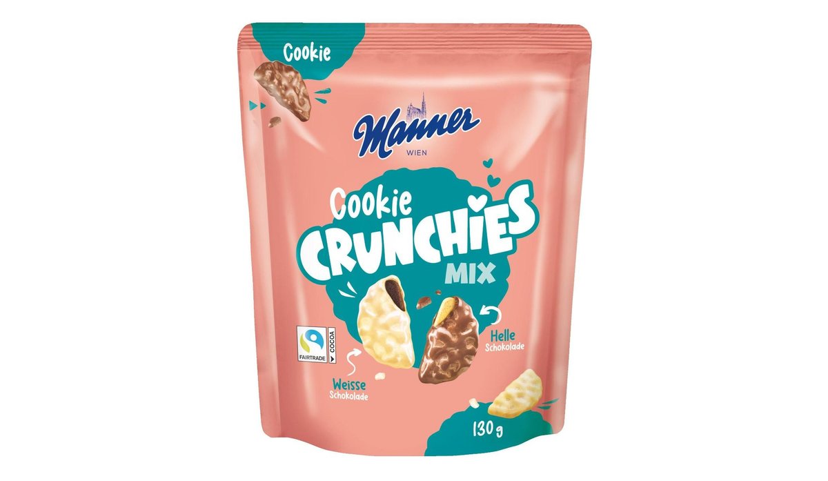 Manner Wafer Crunchies White 130g