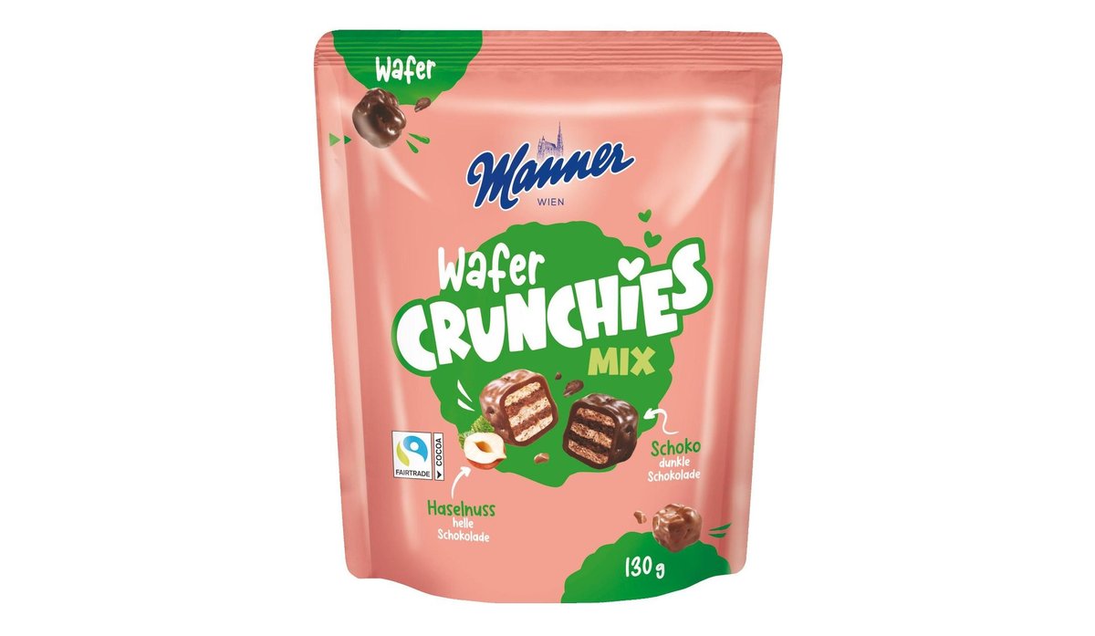 Manner Wafer Crunchies 130 g