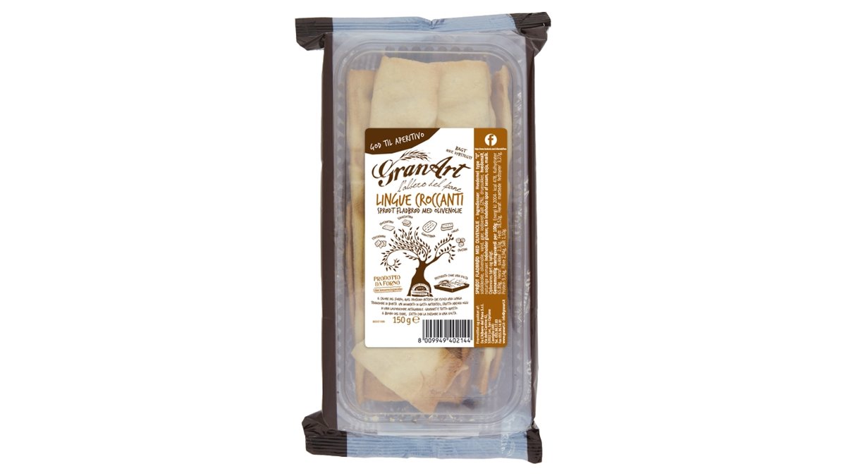 Sprødt Fladbrød M/Olivenolie