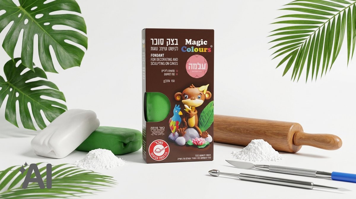 בצק סוכר | ירוק