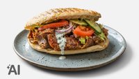 Objednať Teľací kebab v žemli XL