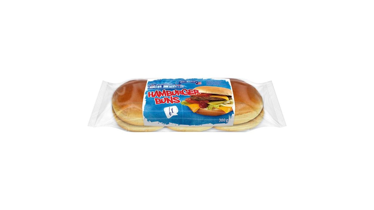 Mike Mitchell's Hamburgerové bulky 6 x 50g (300g)