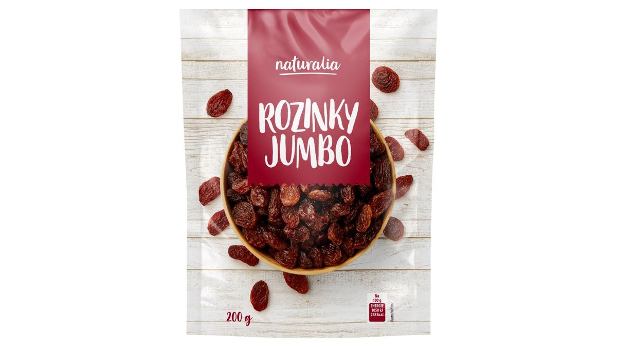 Naturalia Jumbo rozinky 200g