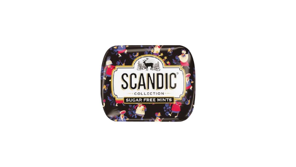 Scandic Mint Çiyələk Ətirli Nanəli Draje