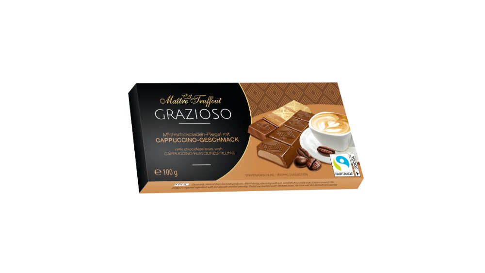 Maitre Truffout Grazioso Şokolad 100 qr Cappucino