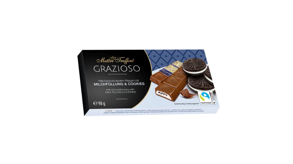 Maitre Truffout Grazioso Peçenyeli Şokolad 98 qr