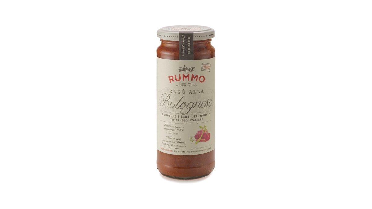 Rummo ragu alla bolognese 340 g 340 g