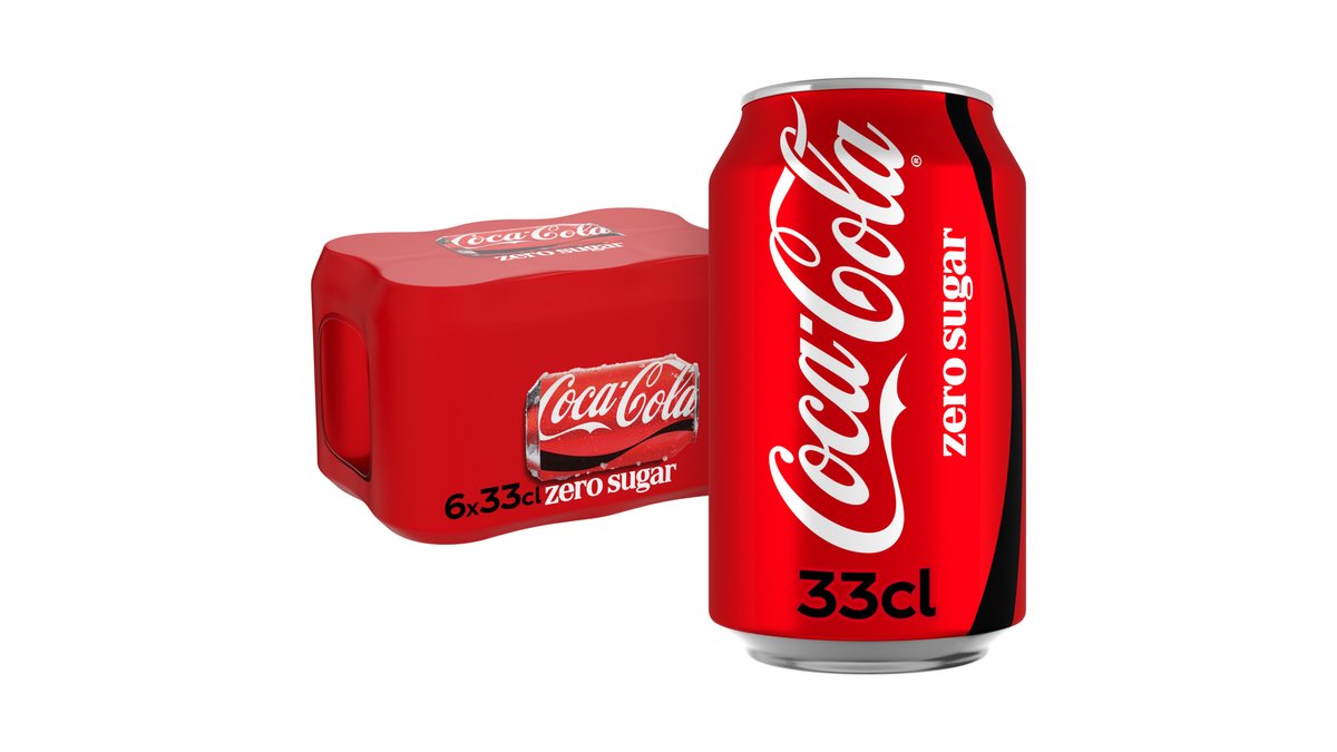 🧊Coca Cola Zero 6-pak