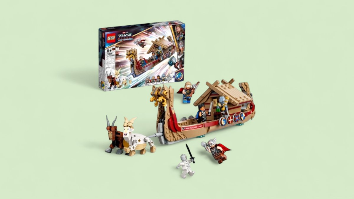 Lego Theqoat Boat