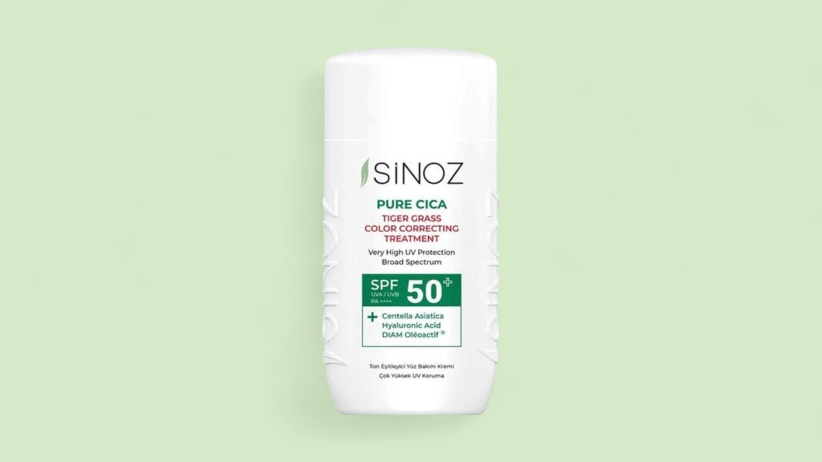 Sinoz Pure Cica Günəş Kremi 50ml SPF 50+