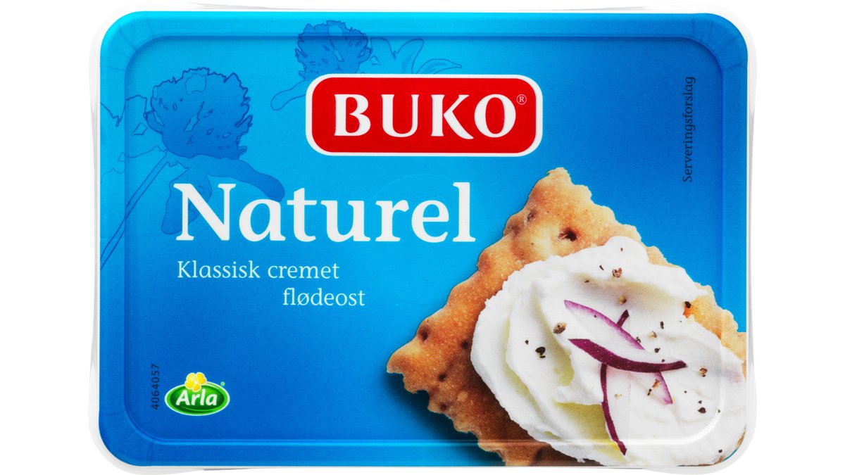 Flødeost Naturel, Buko