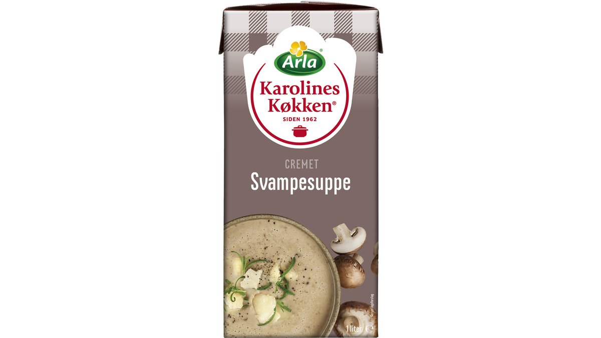 Arla Karolines Køkken Svampesuppe