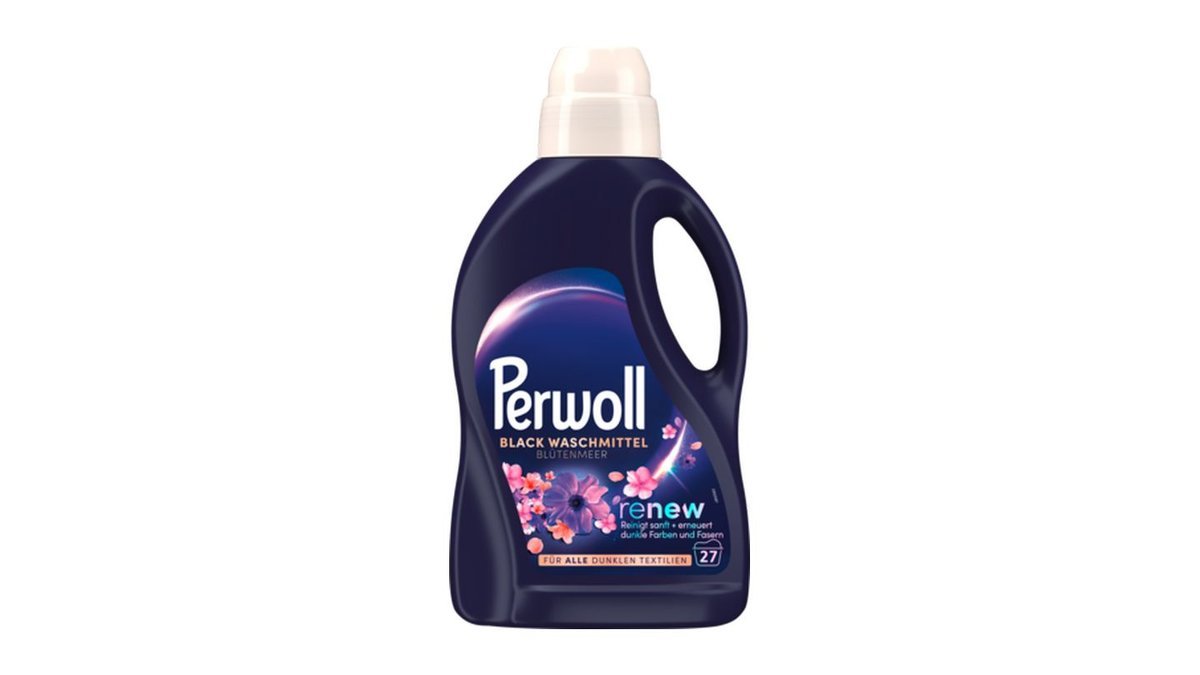 Perwoll Renew Black Waschmittel Flüssig Blütenmeer, 27 WL | Budni Schönhauser Allee