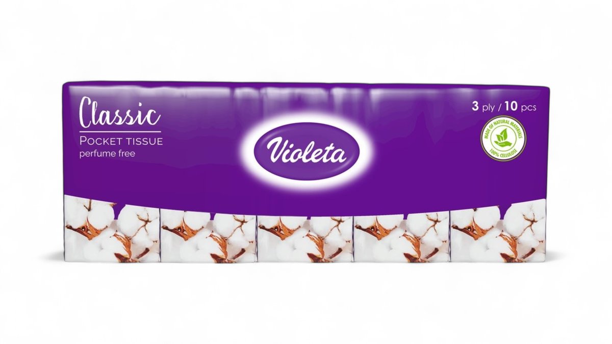 Violeta Maramice Classic 3 sloja 10/1