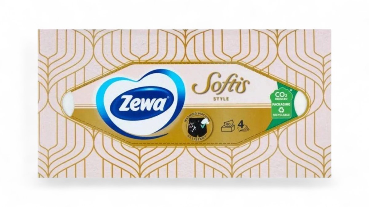 Zewa Softis style box 4 sloja 80/1