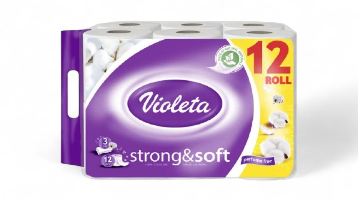 Violeta Toaletni papir 3 sloja 12/1