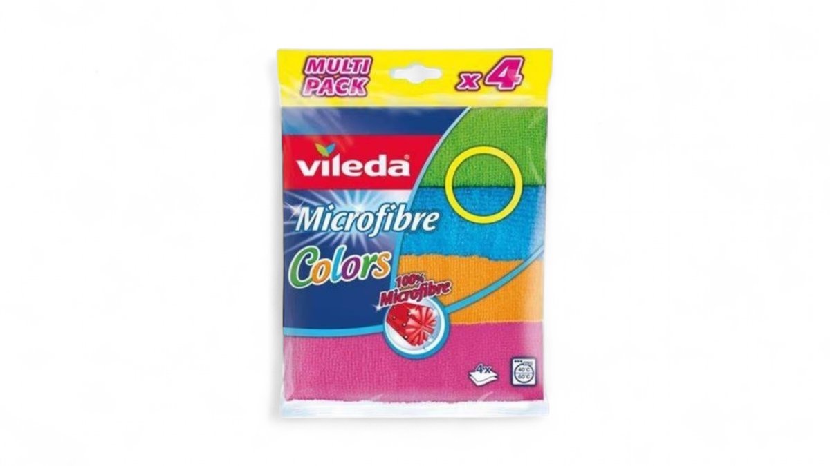 Vileda microfibre colors višenamjenska krpa 4 kom
